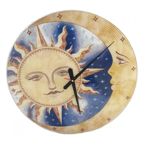 BINO Orologio da parete Sole e Luna 026648 AA
