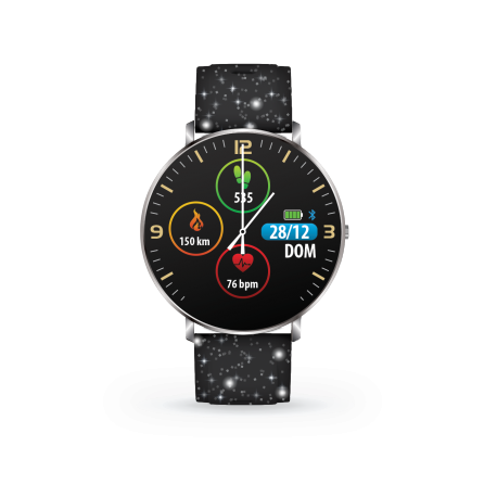 TECHMADE Smart watch TM-KOSMOS-SGBK